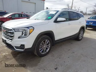 2023 GMC Terrain SLT with VIN 3GKALVEG1PL186230, listed as a IAAI auction lot 41479357 with 36,173 mi miles and . Bid and sale history available at carsss.com. Image 23.