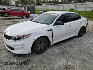 2017 Kia Optima LX 1.6T with VIN 5XXGT4L1XHG175299, listed as a Copart auction lot 47173994 with 129,416 mi miles and Salvage Title. Bid and sale history available at carsss.com. Image 1.