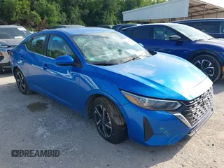 2024 Nissan Sentra SV with VIN 3N1AB8CVXRY251246, listed as a IAAI auction lot 42543316 with 39,628 mi miles and . Bid and sale history available at DreamBid. Image 1.