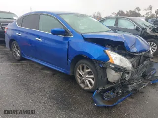 2014 Nissan Sentra SV with VIN 3N1AB7APXEY316010, listed as a IAAI auction lot 41769680 with 115,076 mi miles. Bid and sale history available at carsss.com. Image 1.
