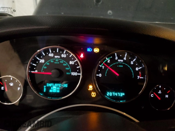 2015 Jeep Wrangler Unlimited Sahara with VIN 1C4BJWEG5FL611521, listed as a Copart auction lot 50609985 with 207,473 mi miles and Salvage Title. Bid and sale history available at carsss.com. Image 9.