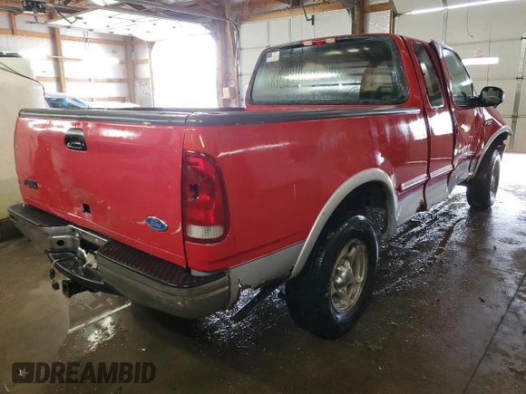 1997 Ford F-150 XL with VIN 1FTDX18W0VNB21424, listed as a Copart auction lot 45675365 with 155,760 mi miles and Salvage title. Bid and sale history available at DreamBid. Image 3.