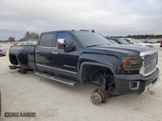 2015 GMC Sierra 3500HD Denali with VIN 1GT424E80FF657761, listed as a Copart auction lot 75131604 with 78,011 mi miles and Non Repairable. Bid and sale history available at carsss.com. Image 4.