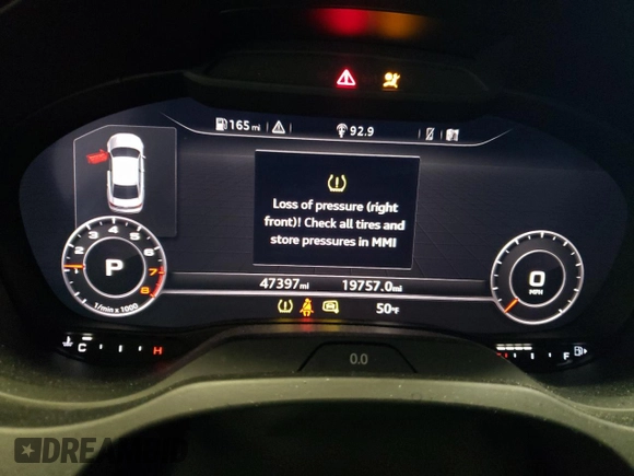 2018 Audi A3 Sedan Premium Plus with VIN WAUJ8GFF8J1089052, listed as a Copart auction lot 48785904 with 47,397 mi miles. Bid and sale history available at carsss.com. Image 9.