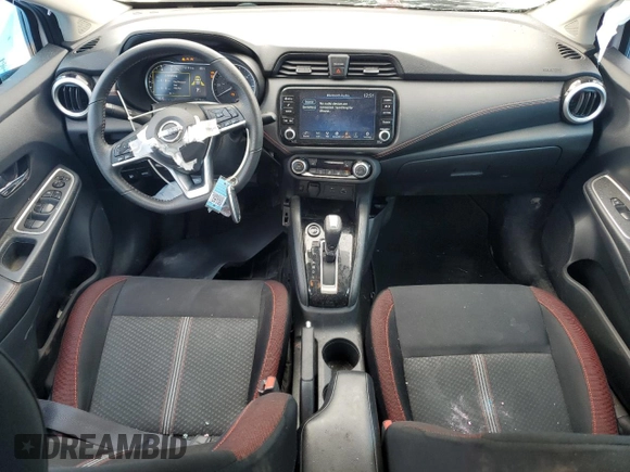 2023 Nissan Versa SR with VIN 3N1CN8FV9PL845042, listed as a Copart auction lot 48992585 with 29,374 mi miles and Non Repairable. Bid and sale history available at DreamBid. Image 8.