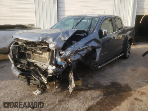 2021 GMC Canyon 4WD Denali with VIN 1GTG6EEN4M1119278, listed as a Copart auction lot 65346702 with 37,245 mi miles and Salvage Title. Bid and sale history available at carsss.com. Image 2.