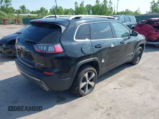 2019 Jeep Cherokee Limited with VIN 1C4PJMDX0KD351884, listed as a IAAI auction lot 42452219 with 112,485 mi miles and . Bid and sale history available at DreamBid. Image 4.