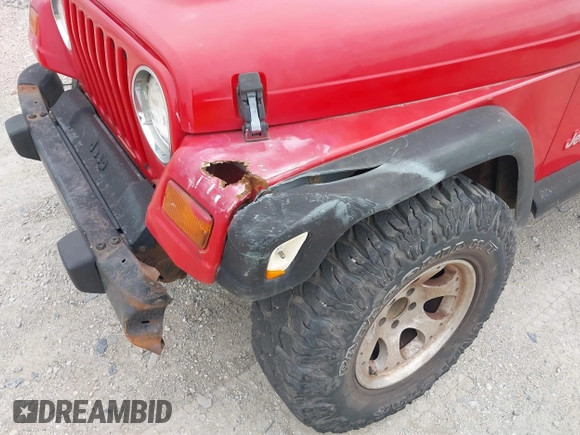 1998 Jeep Wrangler Sport with VIN 1J4FY19SXWP751159, listed as a IAAI auction lot 42195091 with 155,996 mi miles and . Bid and sale history available at DreamBid. Image 6.