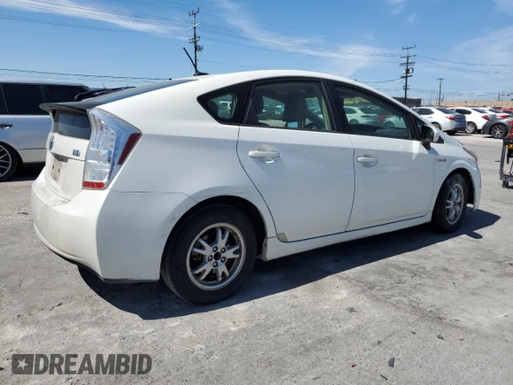 2011 Toyota Prius I with VIN JTDKN3DU6B5286063, listed as a Copart auction lot 50595235 with 292,854 mi miles and Clean Title. Bid and sale history available at carsss.com. Image 3.