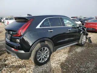 2021 Cadillac XT4 AWD Premium Luxury with VIN 1GYFZDR40MF080166, listed as a Copart auction lot 82883764 with 27,793 mi miles and Salvage Title. Bid and sale history available at carsss.com. Image 3.