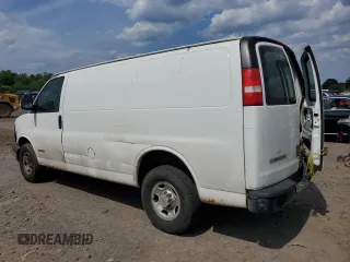 2003 Chevrolet Express Cargo with VIN 1GCHG35U231215213, listed as a Copart auction lot 60315874 with Not provided miles and Salvage title. Bid and sale history available at DreamBid. Image 2.