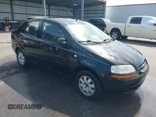 2005 Chevrolet Aveo LS with VIN KL1TD52685B481277, listed as a IAAI auction lot 42165358 with 247,940 mi miles and . Bid and sale history available at DreamBid. Image 1.