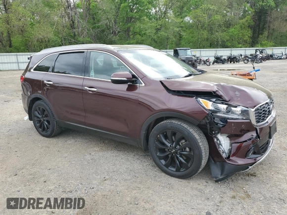 2020 Kia Sorento EX with VIN 5XYPH4A50LG689304, listed as a Copart auction lot 51382515 with 27,492 mi miles and Salvage title. Bid and sale history available at DreamBid. Image 4.