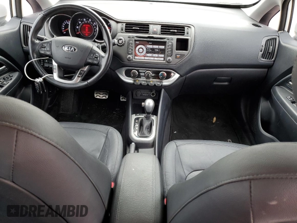 2015 Kia Rio EX with VIN KNADN4A32F6424365, listed as a Copart auction lot 70862234 with 87,586 mi miles and Salvage Title. Bid and sale history available at carsss.com. Image 8.