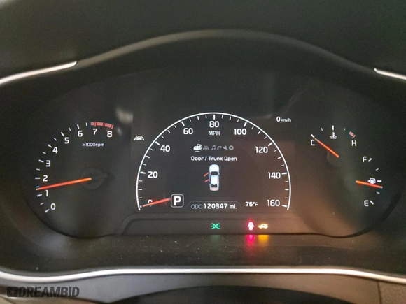 2014 Kia Cadenza Premium with VIN KNALN4D77E5125016, listed as a Copart auction lot 69007094 with 120,347 mi miles and Salvage Title. Bid and sale history available at carsss.com. Image 9.