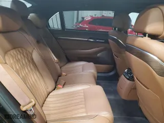 2020 Genesis G90 3.3T Premium with VIN KMTF34PA8LU081156, listed as a Copart auction lot 44808875 with 53,629 mi miles and Salvage Title. Bid and sale history available at carsss.com. Image 10.