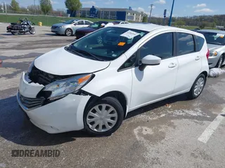 2016 Nissan Note S Plus with VIN 3N1CE2CP5GL406732, listed as a IAAI auction lot 41966939 with 77,804 mi miles and . Bid and sale history available at DreamBid. Image 2.