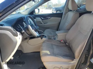 2017 Nissan Rogue SV with VIN KNMAT2MV7HP576328, listed as a Copart auction lot 50885585 with 92,915 mi miles and Salvage Title. Bid and sale history available at carsss.com. Image 7.