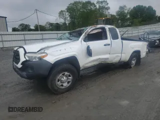 2019 Toyota Tacoma SR with VIN 5TFRX5GN1KX143616, listed as a Copart auction lot 51818775 with 108,797 mi miles and Salvage title. Bid and sale history available at DreamBid. Image 1.
