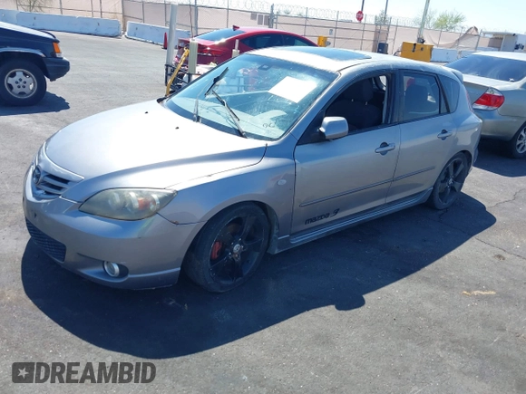 2006 Mazda 3 s z VIN JM1BK143861491143, wystawiony jako IAAI lot #42305220 z przebiegiem 188 190 mil mil oraz . Historia ofert i sprzedaży dostępna na DreamBid. Obrazek 2.