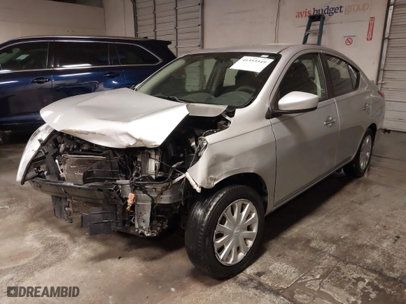 2017 Nissan Versa Sedan SV with VIN 3N1CN7AP6HK451461, listed as a IAAI auction lot 41353549 with 108,075 mi miles. Bid and sale history available at carsss.com. Image 17.