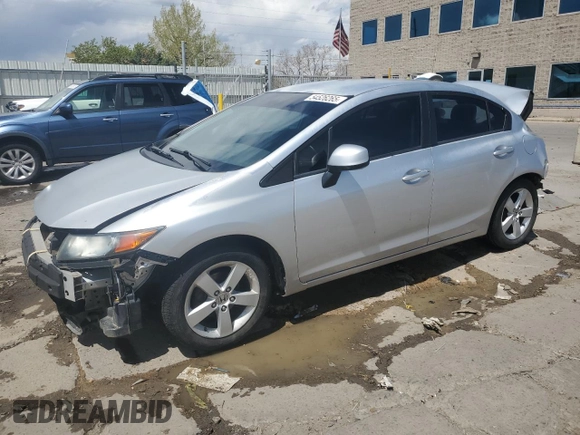 2012 Honda Civic LX с VIN 2HGFB2F55CH313842, выставлен на аукционе Copart как лот 54526265 с пробегом 167 679 миль миль и Списание • Salvage title. История ставок и продаж доступна на DreamBid. Изображение 1.