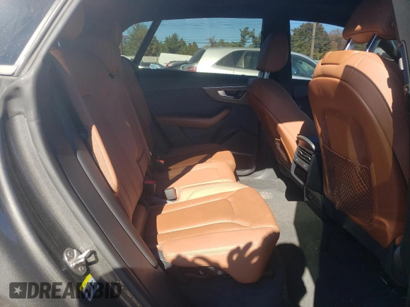 2020 Audi Q8 Premium Plus with VIN WA1BVAF16LD025363, listed as a Copart auction lot 76020984 with 48,724 mi miles and Salvage Title. Bid and sale history available at carsss.com. Image 11.