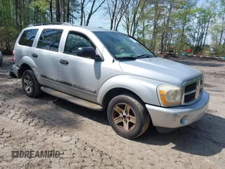 2005 Dodge Durango SLT with VIN 1D4HB48D55F590389, listed as a IAAI auction lot 41985742 with 233,226 mi miles and . Bid and sale history available at DreamBid. Image 1.