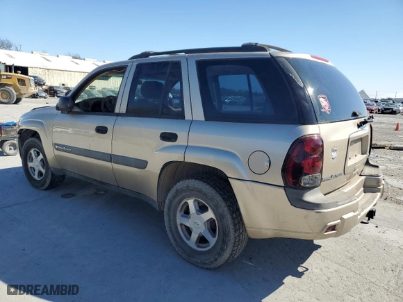 2004 Chevrolet TrailBlazer LT with VIN 1GNDS13S542191690, listed as a Copart auction lot 46453655 with 144,298 mi miles and Salvage Title. Bid and sale history available at carsss.com. Image 2.