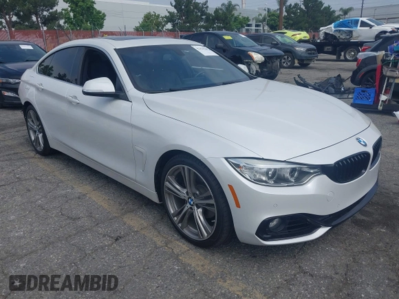 2017 BMW 4 Series 430i with VIN WBA4F7C54HG437984, listed as a IAAI auction lot 42429305 with 112,591 mi miles and . Bid and sale history available at DreamBid. Image 1.