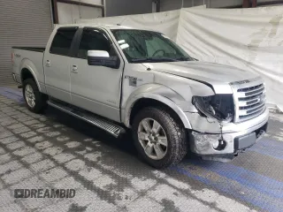 2013 Ford F-150 XL with VIN 1FTFW1ET6DFA77461, listed as a Copart auction lot 56497205 with 140,694 mi miles and Salvage title. Bid and sale history available at DreamBid. Image 4.