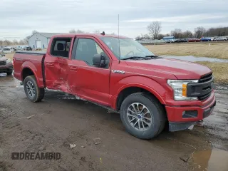 2020 Ford F-150 XL with VIN 1FTEW1EP4LKF53209, listed as a Copart auction lot 47538845 with 50,041 mi miles and Salvage Title. Bid and sale history available at DreamBid. Image 4.