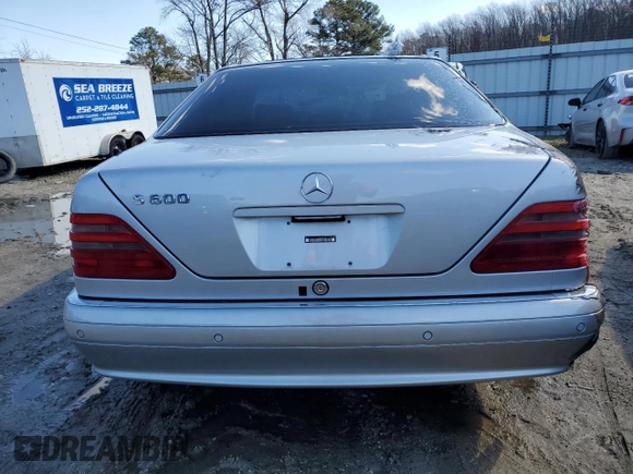 1997 Mercedes-Benz S с VIN WDBGA76G7VA344398, выставлен на аукционе Copart как лот 46811075 с пробегом Не указан миль и Списание • Salvage title. История ставок и продаж доступна на DreamBid. Изображение 6.