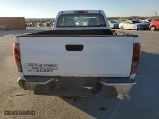 2006 Chevrolet Colorado Work Truck with VIN 1GCDT196768251503, listed as a Copart auction lot 82984734 with 109,296 mi miles and Salvage Title. Bid and sale history available at carsss.com. Image 6.