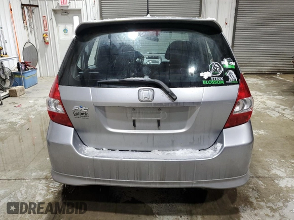 2008 Honda Fit Sport with VIN JHMGD38648S001759, listed as a Copart auction lot 86493744 with 0 mi miles and Clean Title. Bid and sale history available at carsss.com. Image 6.