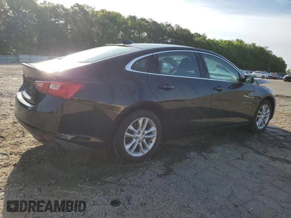 2016 Chevrolet Malibu LT with VIN 1G1ZE5ST1GF344160, listed as a Copart auction lot 53835345 with 193,925 mi miles and Salvage Title. Bid and sale history available at DreamBid. Image 3.