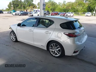 2014 Lexus CT 200h with VIN JTHKD5BH9E2177573, listed as a IAAI auction lot 42676648 with 212,165 mi miles and . Bid and sale history available at DreamBid. Image 3.