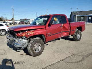 1998 Dodge Ram 2500 with VIN 1B7KF2368WJ206981, listed as a Copart auction lot 46947405 with 242,669 mi miles and Salvage Title. Bid and sale history available at carsss.com. Image 1.