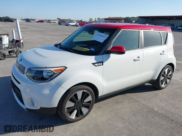 2017 Kia Soul + with VIN KNDJP3A54H7443184, listed as a IAAI auction lot 41994163 with 163,655 mi miles. Bid and sale history available at carsss.com. Image 17.