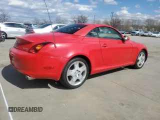 2004 Lexus SC with VIN JTHFN48Y840053532, listed as a Copart auction lot 50686965 with 244,055 mi miles and Salvage Title. Bid and sale history available at carsss.com. Image 3.