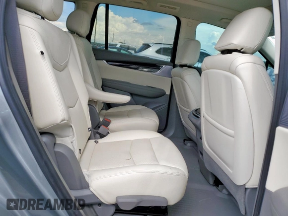 2024 Cadillac XT6 FWD Premium Luxury with VIN 1GYKPCRS7RZ704046, listed as a Copart auction lot 62534055 with 25,644 mi miles and Salvage title. Bid and sale history available at DreamBid. Image 10.
