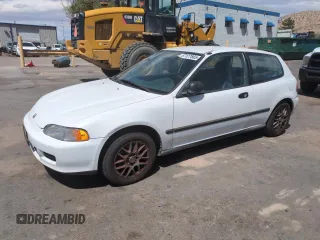 1993 Honda Civic z VIN 2HGEH2363PH528164, wystawiony jako Copart lot #57127565 z przebiegiem 171 221 mil mil oraz Czysty tytuł • Clean title. Historia ofert i sprzedaży dostępna na DreamBid. Obrazek 1.