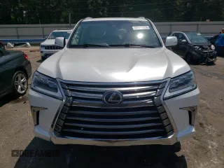 2019 Lexus LX with VIN JTJHY7AX4K4292213, listed as a Copart auction lot 66082974 with 0 mi miles and Salvage Title. Bid and sale history available at carsss.com. Image 5.