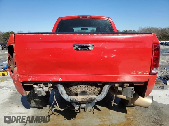 2003 Dodge Ram 2500 ST with VIN 3D7KU28C83G843344, listed as a Copart auction lot 43258595 with 145,013 mi miles and Salvage Title. Bid and sale history available at carsss.com. Image 6.