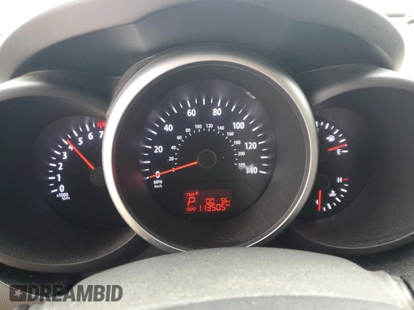 2012 Kia Soul + with VIN KNDJT2A69C7738921, listed as a Copart auction lot 54409065 with 113,505 mi miles and Clean Title. Bid and sale history available at DreamBid. Image 9.
