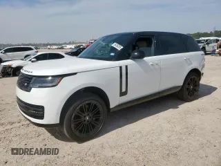 2024 Land Rover Range Rover SE z VIN SALKPBFUXRA200006, wystawiony jako Copart lot #56496285 z przebiegiem 29 459 mil mil oraz Szkoda całkowita • Salvage title. Historia ofert i sprzedaży dostępna na DreamBid. Obrazek 1.