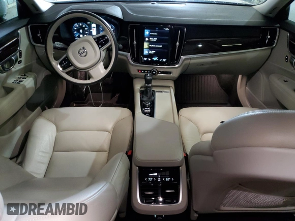 2017 Volvo S90 Momentum with VIN YV1102AK0H1006638, listed as a Copart auction lot 50428634 with 37,578 mi miles and Salvage Title. Bid and sale history available at carsss.com. Image 8.
