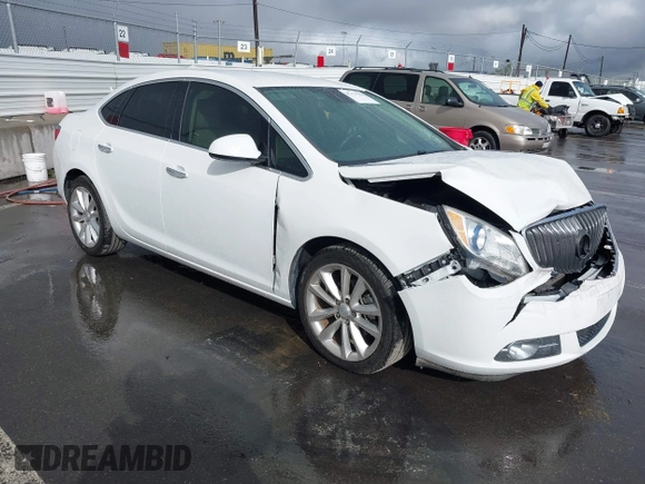 2013 Buick Verano Leather Group with VIN 1G4PS5SK1D4113843, listed as a IAAI auction lot 41774422 with 51,785 mi miles. Bid and sale history available at carsss.com. Image 1.
