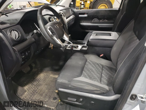 2021 Toyota Tundra SR with VIN 5TFUY5F13MX044854, listed as a Copart auction lot 45607375 with 40,448 mi miles and Salvage title. Bid and sale history available at DreamBid. Image 7.
