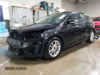 2017 Ford Focus SE with VIN 1FADP3K23HL243007, listed as a Copart auction lot 51693145 with 121,849 mi miles and Salvage Title. Bid and sale history available at carsss.com. Image 1.